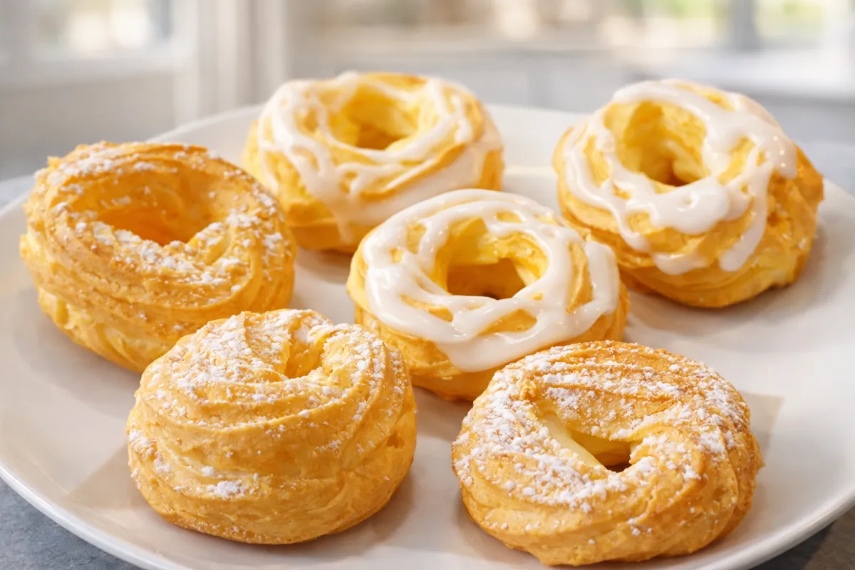 venčeky z odpaľovaného cesta