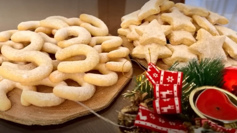 vianočné hviezdičky a rožteky