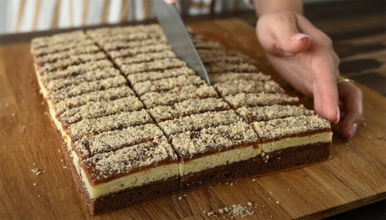 vianočný orechový koláč