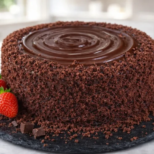 vláčna čokoládová torta