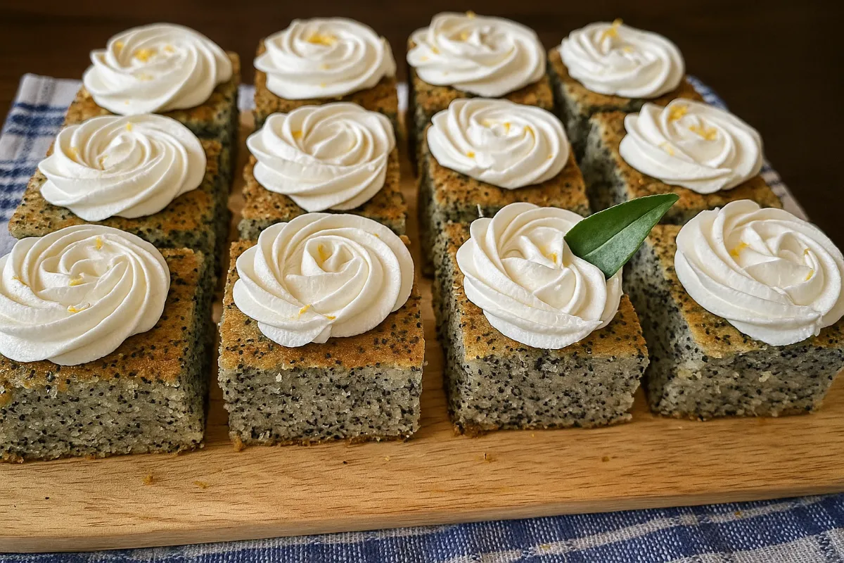 vláčny makový koláč