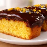 vláčny pomarančový koláč