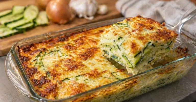 vrstvená pečená cuketa