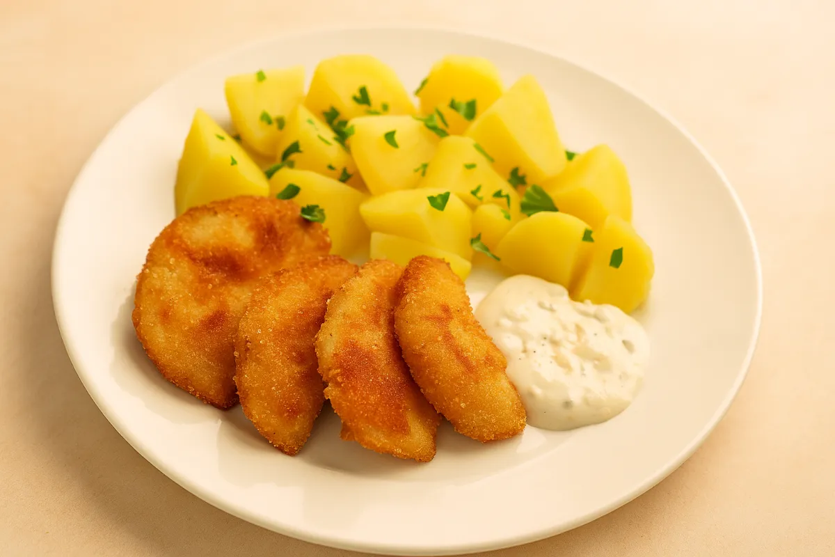 vyprážaný kaleráb