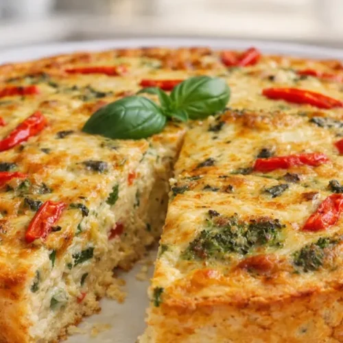 zapečená zelenina s vajíčkami a syrom