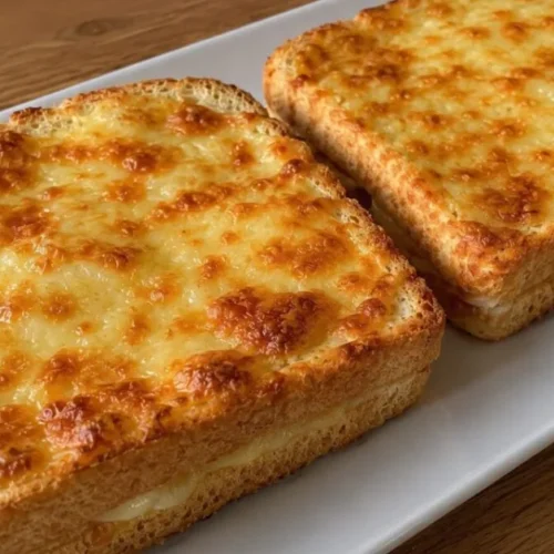 zapečené syrové toasty