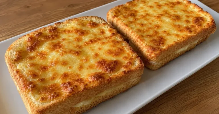 zapečené syrové toasty