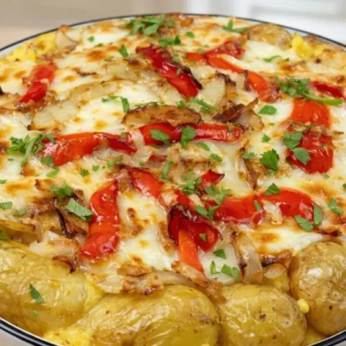 zapekaná kapusta so zemiakmi