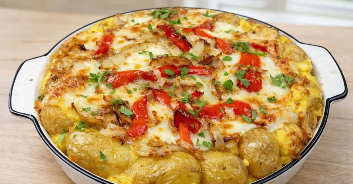 zapekaná kapusta so zemiakmi