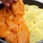 zapekané kuracie prsia so zemiakmi