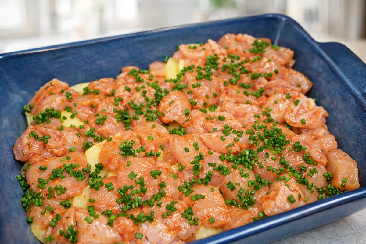 zapekané kuracie so zemiakmi