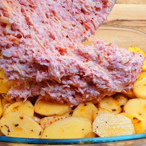 zapekané zemiaky s mletým mäsom