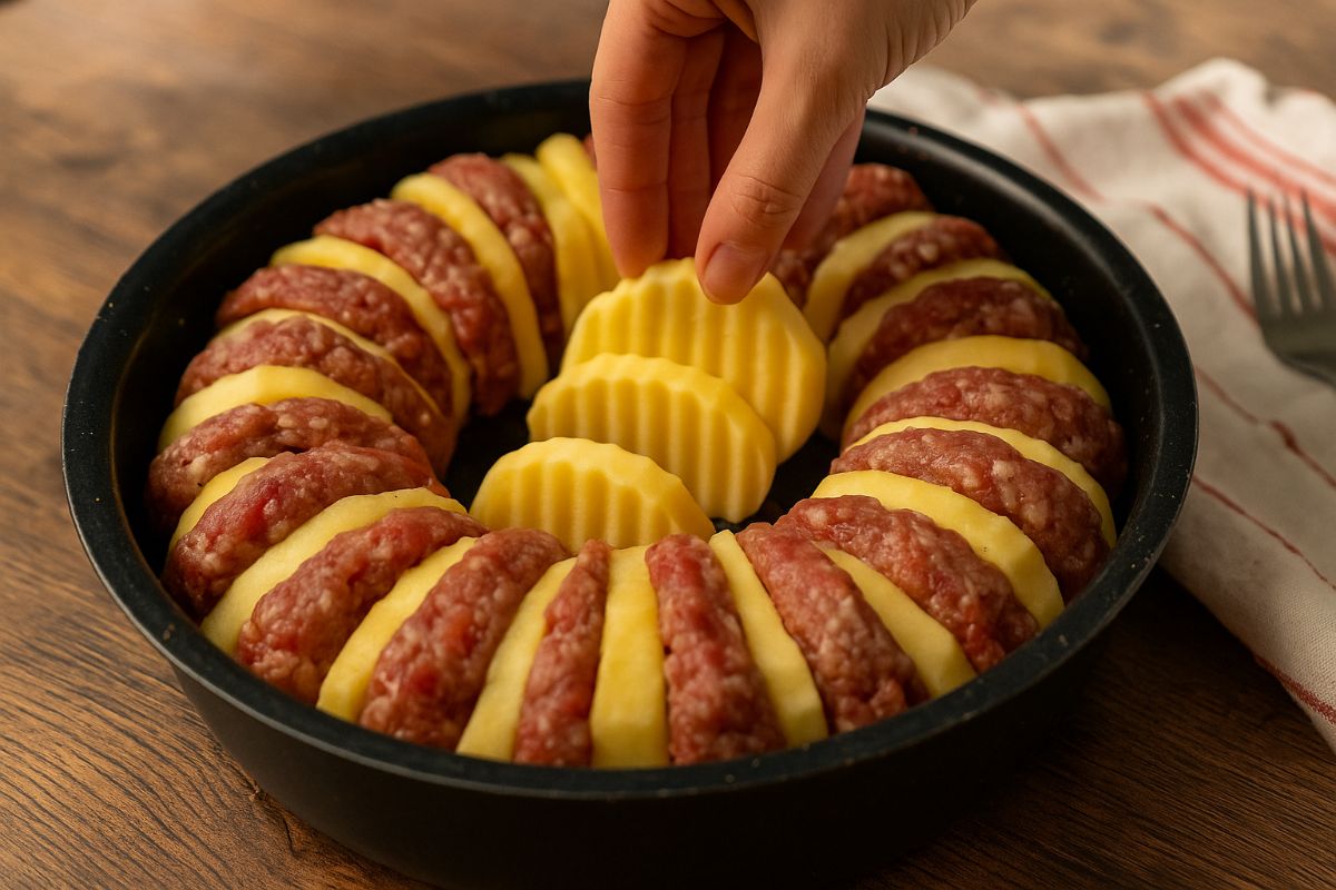 zapekané zemiaky s mletým mäsom