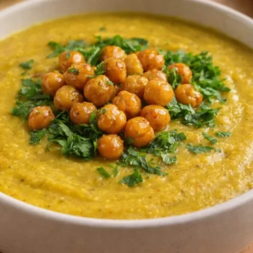 zeleninová polievka s cícerom