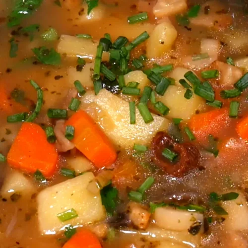 zemiaková polievka s hubami