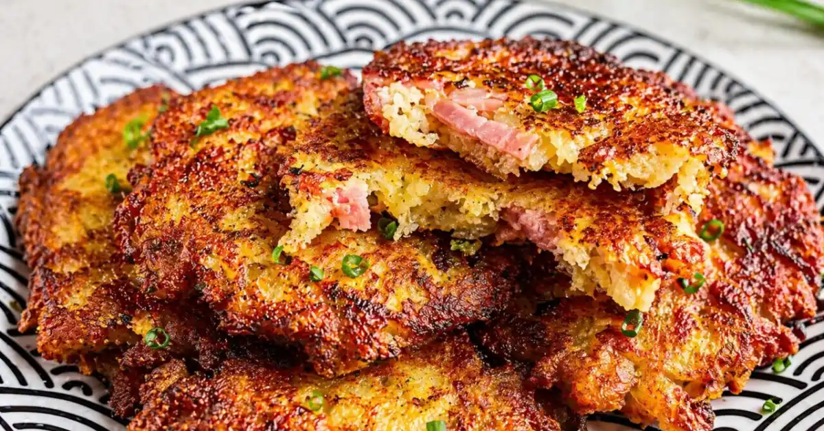 zemiakové placky so slaninou