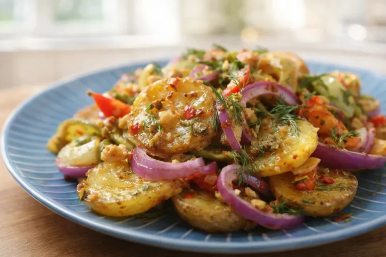 zemiakový šalát bez majonézy