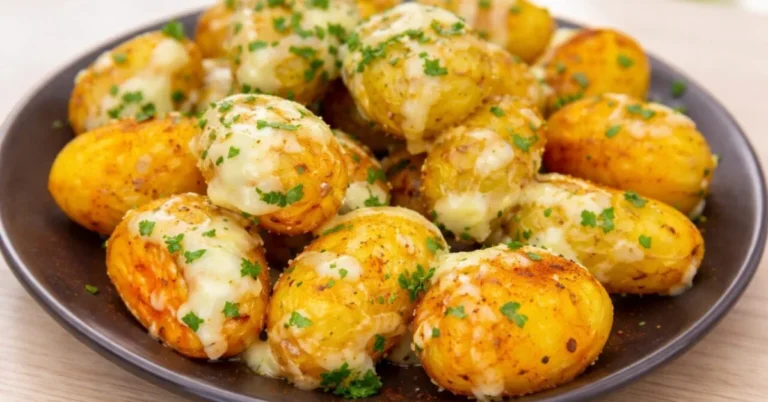 zemiaky so syrom a cesnakom