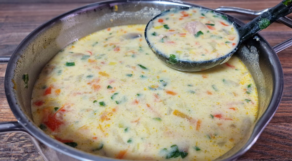Najchutnejší recept na polievku, Nórska krémová polievka! Jedna z najúžasnejších polievok!