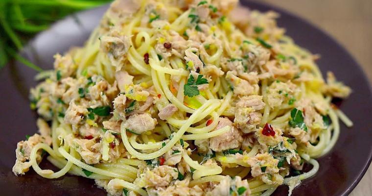 Rýchle talianske cestoviny s tuniakom a citrónom: Lahodná večera za 10 minút