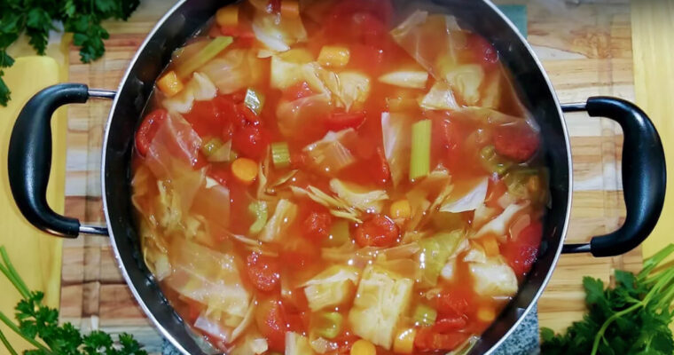 Zdravý recept na kapustovú polievku s ktorou sa mi podarilo schudnúť až päť kilogramov týždenne