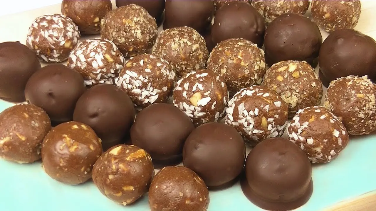 Čoko-arašidové guľky