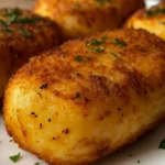 Zemiakové fašírky plnené párkom